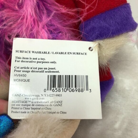 NWT Ganz Heritage Collection Bear Monique Stuffed Animal - Picture 4 of 11